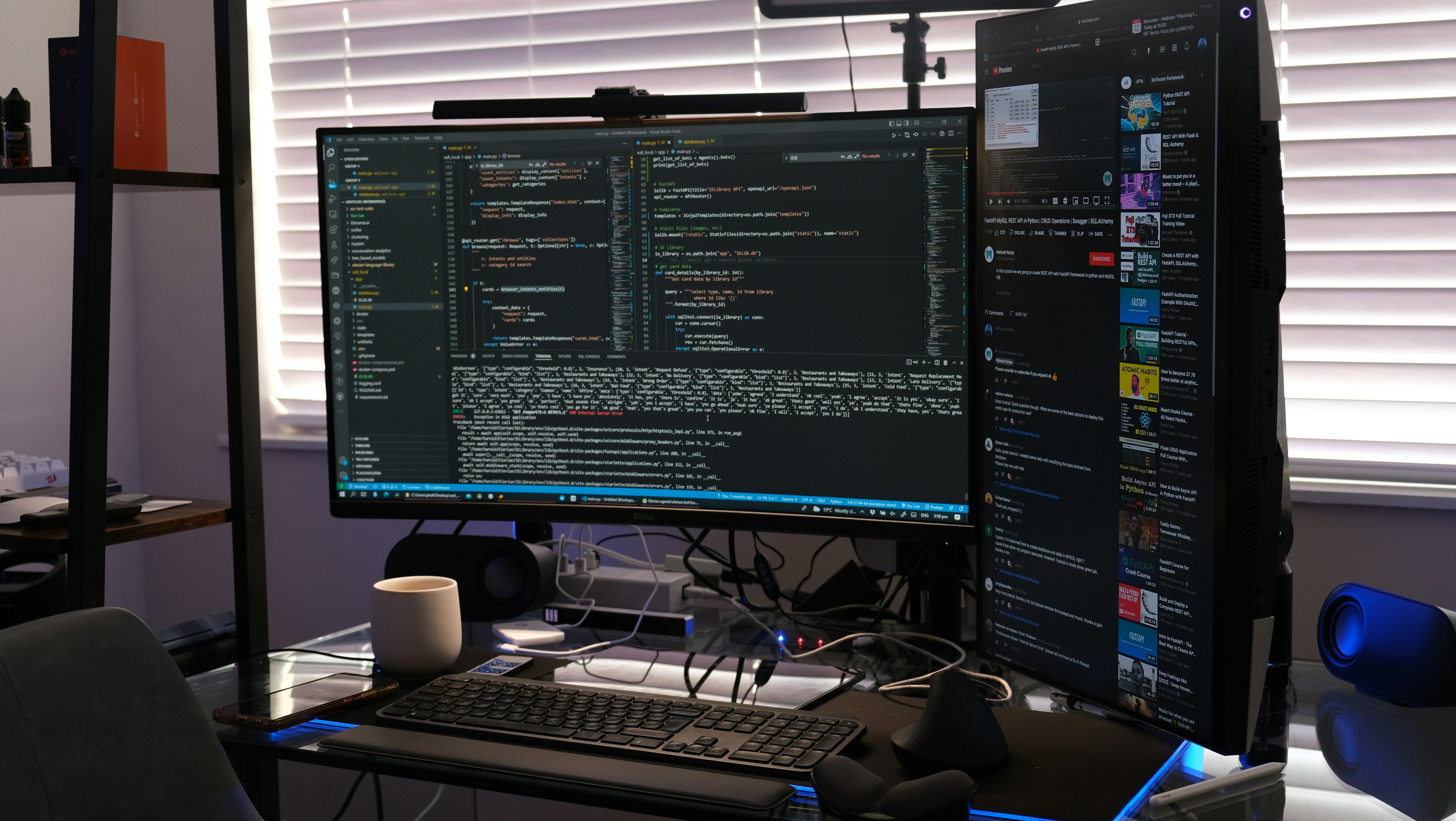 Focused builder working on production features