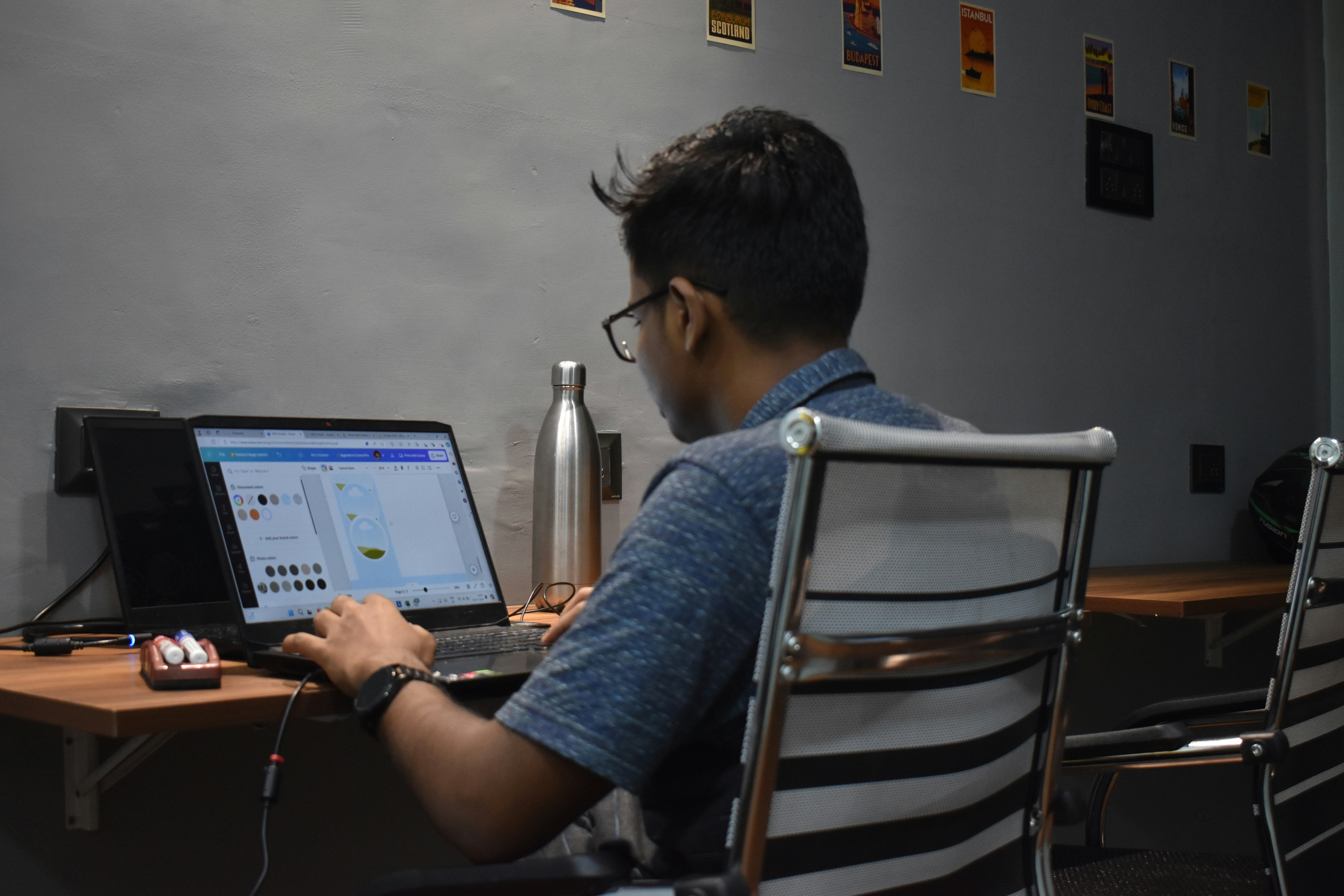 Builder testing app with real users